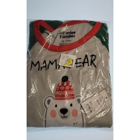 Women’s Jammies For Families Bear Pajamas Top &jogger Pajama Bottom Set Size XL - Picture 3 of 7
